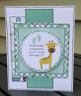 SNS December 20th Card Sketch #208 by Lisa Hidy 
Based on the December 20th Card Sketch #208 by Lisa Hidy for Sketch N Scrap.

Products Used - Echo Park Sweet Baby Boy
