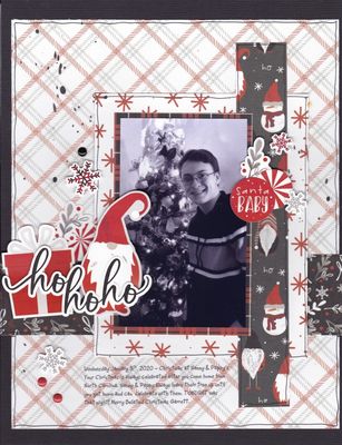 Ho Ho Ho 
Not gonna lie - complete CASE / Scraplift of Heather Guy from the ScrapRoom 

Papers are Kringle & Co by Photo Play 
