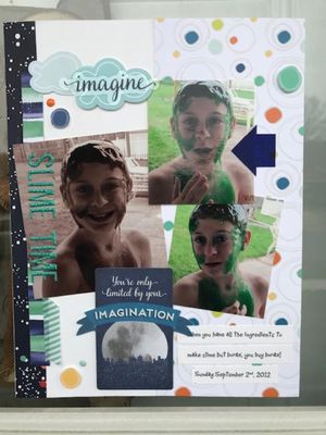 Slime Time 
When you have all the ingredients to make slime but borax, you buy borax! Sunday September 2nd, 2012

