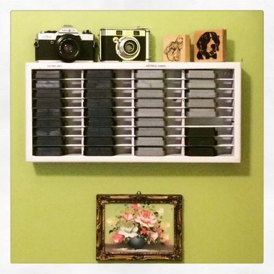 Thrifted Ink Pad Organizer
