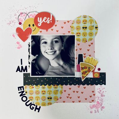 I am enough
Keywords: I am enough