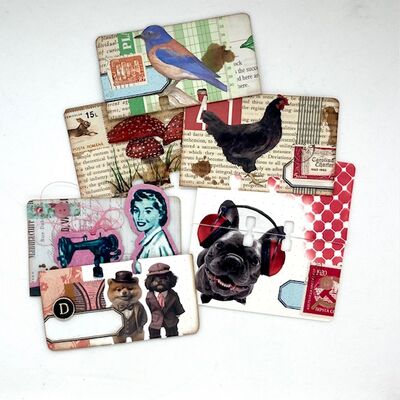 Keywords: Altered Rolodex Cards