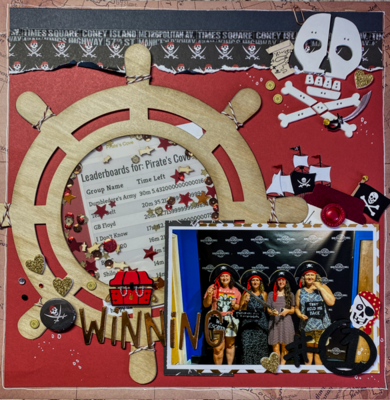 Winning!
Pirate themed escape room
Keywords: Pirate;shaker