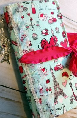 Paris themed TN
Another new Traveler's notebook that I worked on this past week.
Keywords: Paris, travelers notebook