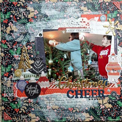 Christmas Cheer
A yearly tradition when the kids take turns putting up the Christmas star.
Keywords: Christmas