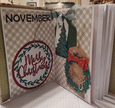 Keywords: Box Journal page example