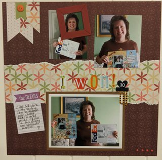 Pattern papers challenge and old embellishment
