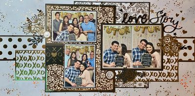 July Challenge White+Gold
