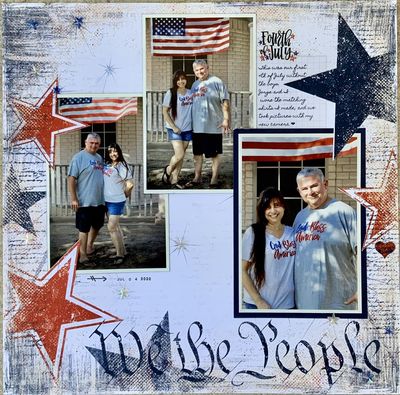 White + Red and Blue
