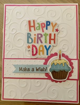 Birthday Bash birthday card challenge 
