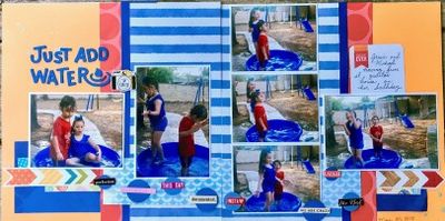 July challenge- just add water 
