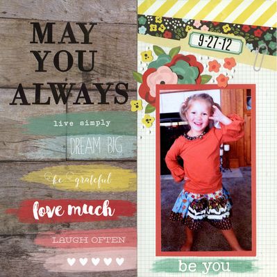 May You Always
4-4-18 Challenge
