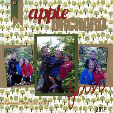 Apple Orchard Fun
Happy Fall Challenge  Fall Activity 10-7-17
