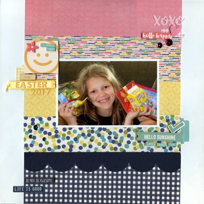 Easter 2017
This is my lift of the Jillibean LO for the challenge of the week 4-29.
