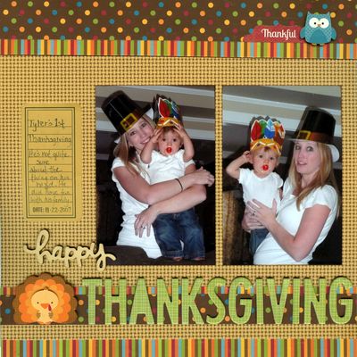 Happy Thanksgiving
11-25-17 Chhallenge
