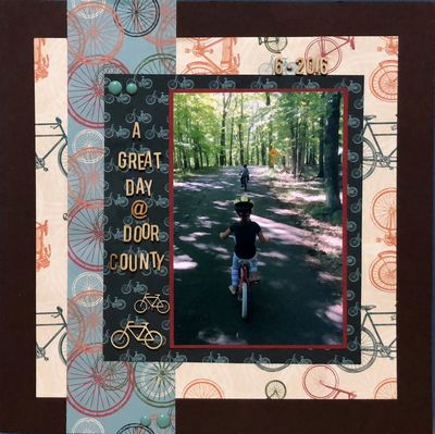 Biking at Door County
