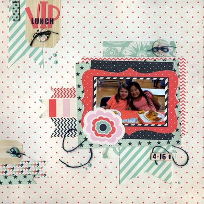 VIP Lunch
4-22-17 Challenge---lifted this from Kristine Davidson
