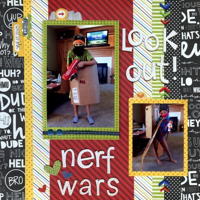 Nerf Wars
Toy Story Challenge  6-28-17
