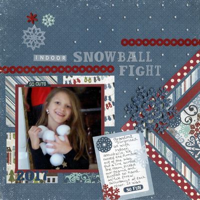 Indoor Snowball Fight  
Challenge 2-3-18
