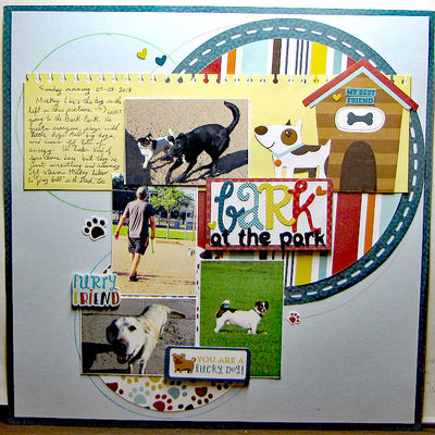 JULY 7 CHALLENGE -- BARK AT THE PARK
