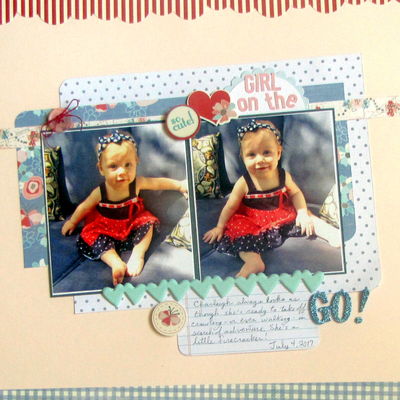 Sesame Street 7-15 challenge: Girl on the go
Our little firecracker in her July 4th finery! PageMaps sketch, Photoplay "Paper Dolls" collection
