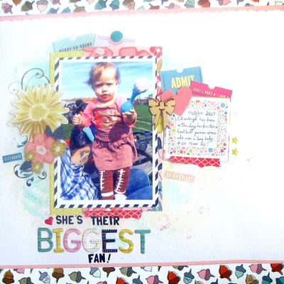 10/14 Fall Sports Challenge -- She's their biggest fan
