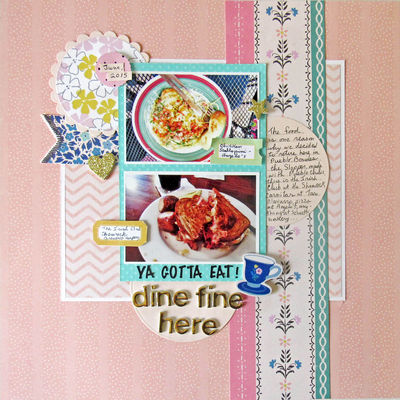 Saturday, august 11 challenge: Dine fine here
