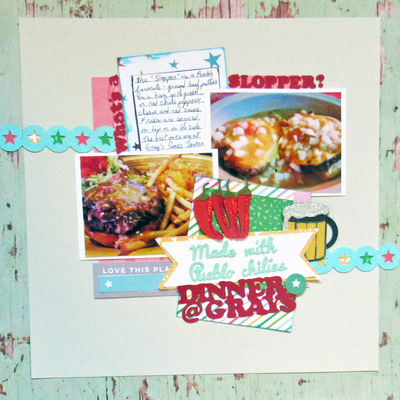 Dinner@Grays (what's a slopper?) Aug. 11 challenge 
