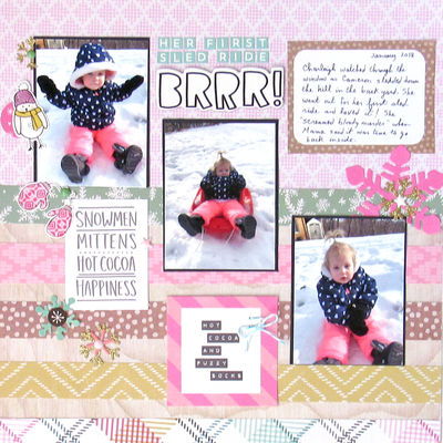 1/10 challenge -- Her first sled ride
