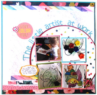 SAT., APRIL 21 CHALLENGE -- LITTLE ARTIST
