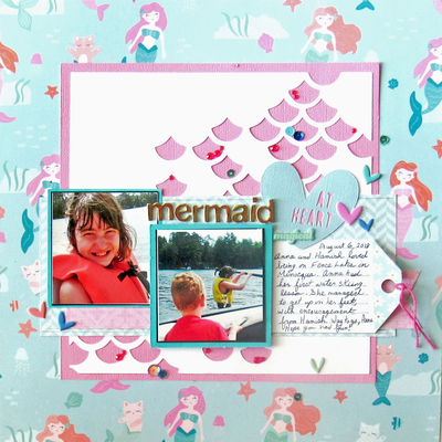 AUGUST 4 CHALLENGE -- Mermaid at Heart

