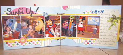 Surf's Up!
Keywords: breakfast, Mickey waffles, Surf&#039;s Up "beach party"