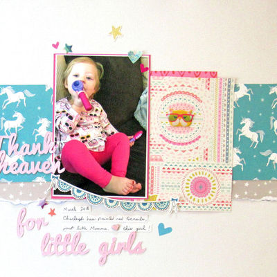 3/24 birthday challenge -- Thank heaven for little girls
