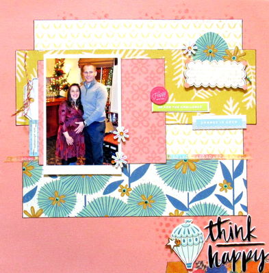 1/17 challenge
I used some die cuts from Citrus Twist and Crate Paper, gems and pink/yellow twine from my stash for this layout. Only 3 months to go before Baby Girl Prendergast makes her debut!
