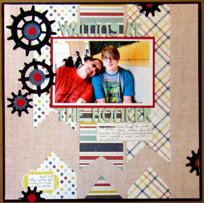 Wed., april 25 challenge -- Waiting at the Honker
