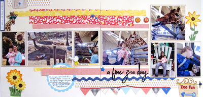 A fine zoo day
I used a susan Stringfellow sketch and the april kit from Citrus twist for these pics that older daughter took of her family at the zoo
