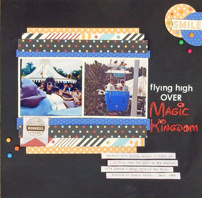 Recipe Challenge wk 4/2/17
Using red, orange (and Old photos), Basic Grey alphas, Ink, Neat & Tangled (the little star stamp)
