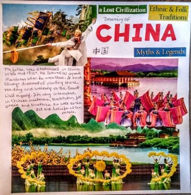 Wednesday Challenge 2.6.19 NO PICTURES
I fussy cut a program from the Detroit Opera 
