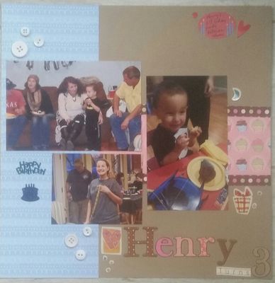 Keywords: Henry turns 3