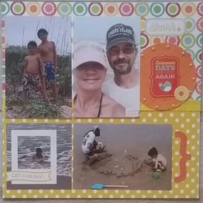 south padre island pg 2
4 pp/4 embellishment challenge 
