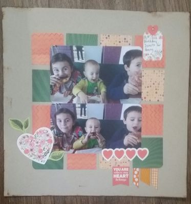 birthday donuts 
Child chall
