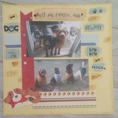 Keywords: pets are family, too