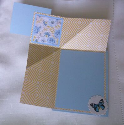 August 2025 Card Challenge - inside
