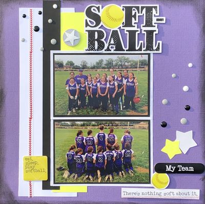 Keywords: purple, softball