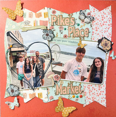 Pike's Place Market
April 4/14 The Library challenge
