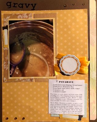 Gravy
Clue #3:  Mustard
