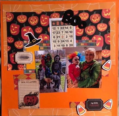 July white and pumpkin
