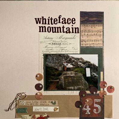 September Round and Round Challenge
Paper circles with enamel dots
