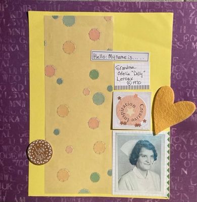 My name is....
October 16 challenge
