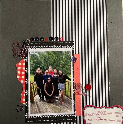 Cousins
March 25 Birthday bash Celebrations Challenge
